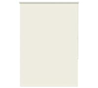 vidaXL Store Enrouleur occultant Blanc cassé 100x150 cm Largeur Tissu, Store de Jour et de Nuit, Store de Cuisine, Store Enrouleur occultant