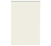 vidaXL Store Enrouleur occultant Blanc cassé 150x230 cm Largeur Tissu