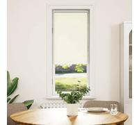 Vidaxl Store Enrouleur Occultant Blanc Cassé 40x130cm Largeur Du Tissu