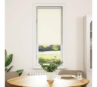 Vidaxl Store Enrouleur Occultant Blanc Cassé 60x130cm Largeur Du Tissu