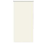 vidaXL Store enrouleur occultant blanc cassé – largeur tissu 75,7 cm – jour et nuit