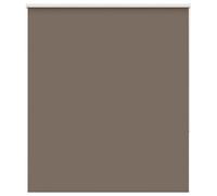 vidaXL Store Enrouleur occultant café 135x175cm Largeur du Tissu