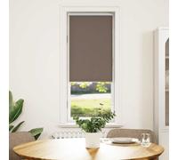 Vidaxl Store Enrouleur Occultant Café 50x130cm Largeur Du Tissu 45,7cm