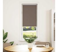 vidaXL Store enrouleur occultant Jour et Nuit - café 60x150 cm (tissu 55,7 cm) pour cuisine