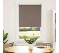 vidaXL Store Enrouleur occultant café 80x150cm Largeur du Tissu 75,7cm, Store de Jour et de Nuit, Store de Cuisine, Store Enrouleur occultant
