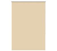 vidaXL Store enrouleur occultant 4010715 — Largeur du tissu 110,7 cm — Polyester — Beige