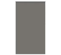 vidaXL Store enrouleur occultant Gris 125x210 cm Largeur tissu 121,6 cm Polyester