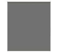 vidaXL Store enrouleur occultant 140x175 cm Tissu 136,6 cm Polyester Gris