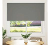 vidaXL Store d'obscurcissement Gris 160x150cm Largeur de tissu 156,6cm Polyester