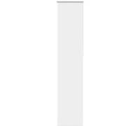 vidaXL Store enrouleur occultant jour et nuit - Largeur tissu 45,7 cm - Polyester