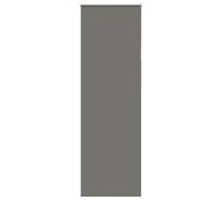 vidaXL Store enrouleur occultant – Largeur du tissu 60,7 cm – Polyester – Gris
