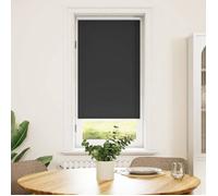 vidaXL Store enrouleur occultant Noir 44,4 x 100 cm