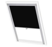 vidaXL Store enrouleur occultant C04 pour fenêtre de toit et bureau 131294 Noir