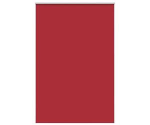vidaXL Store Enrouleur occultant Rouge Largeur du Tissu 141,6 cm