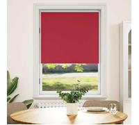 vidaXL Store Enrouleur Occultant Rouge Tamisant Parevue Rideau Voilage Fenêtre 240127