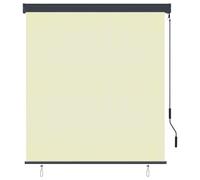 vidaXL Store extérieur 140x250 cm Crème