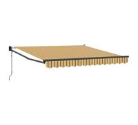 vidaXL Store extérieur - Un auvent rétractable pour Ton Patio, ta terrasse ou Ton Balcon. Super abri de Jardin et Ombre sur ta terrasse avec Une Structure Ajustable.