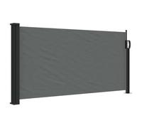 vidaXL Store latéral rétractable Anthracite 100 x 500 cm