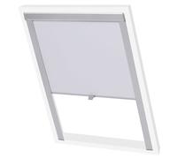 Vidaxl Store Occultant Roulant Blanc Mk04