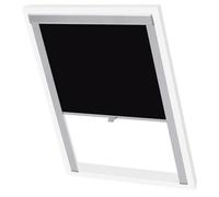 vidaXL Store Occultant Roulant Noir MK06 Enrouleur Tamisant Plissé Rideau 133518