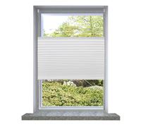 vidaXL Store plissé 60x125 cm Blanc