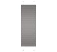 vidaXL Store plissé Anthracite 45x150 cm Largeur du Tissu 44,4 cm, Store plissé de fenêtre, Store accordéon, Store plissé de véranda, Plisse Aveugle