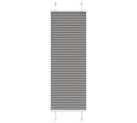 Vidaxl Store Plissé Anthracite 50x150 Cm Largeur Du Tissu 49,4 Cm