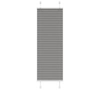vidaXL Store plissé Anthracite 50x150 cm Largeur du Tissu 49,4 cm, Store plissé de fenêtre, Store accordéon, Store plissé de véranda, Plisse Aveugle