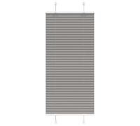 vidaXL Store plissé Anthracite 60x150 cm Largeur du Tissu 59,4 cm, Store plissé de fenêtre, Store accordéon, Store plissé de véranda, Plisse Aveugle