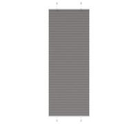 vidaXL Store plissé Anthracite 70x200 cm Largeur du Tissu 69,4 cm