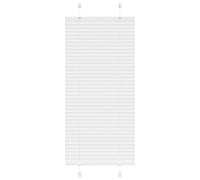 Vidaxl Store Plissé Blanc 60x150 Cm Largeur Du Tissu 59,4 Cm Polyester