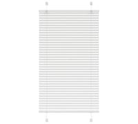 Vidaxl Store Plissé Blanc 80x100 Cm Largeur Du Tissu 79,4 Cm Polyester