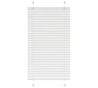 vidaXL Store plissé Blanc 80x100 cm Largeur du Tissu 79,4 cm Polyester, Store plissé de fenêtre, Store accordéon, Store plissé de véranda