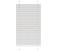 vidaXL Store plissé Blanc 80x150 cm Largeur du Tissu 79,4 cm Polyester, Store plissé de fenêtre, Store accordéon, Store plissé de véranda