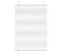 Vidaxl Store Plissé Blanc 85x100 Cm Largeur Du Tissu 84,4 Cm Polyester