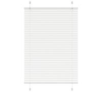 Vidaxl Store Plissé Blanc 90x100 Cm Largeur Du Tissu 89,4 Cm Polyester