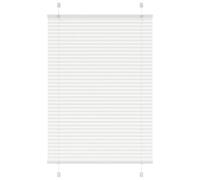 Vidaxl Store Plissé Blanc 95x150 Cm Largeur Du Tissu 94,4 Cm Polyester