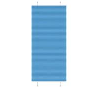 Vidaxl Store Plissé Bleu 100x200 Cm Largeur Du Tissu 99,4 Cm Polyester