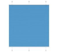 Vidaxl Store Plissé Bleu 120x150 Cm Largeur Du Tissu 119,4cm Polyester