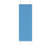 Vidaxl Store Plissé Bleu 40x100 Cm Largeur Du Tissu 39,4 Cm Polyester
