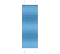 vidaXL Plissé bleu 50x150 cm Largeur du tissu 49,4 cm Polyester