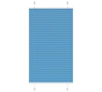 Vidaxl Store Plissé Bleu 80x100 Cm Largeur Du Tissu 79,4 Cm Polyester
