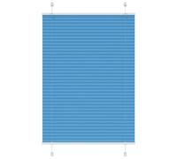Vidaxl Store Plissé Bleu 85x100 Cm Largeur Du Tissu 84,4 Cm Polyester
