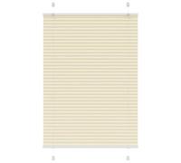 Vidaxl Store Plissé Crème 100x150 Cm Largeur Du Tissu 99,4cm Polyester
