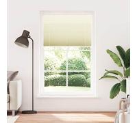 Vidaxl Store Plissé Crème 110x200cm Largeur Du Tissu 109,4cm Polyester