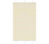 Vidaxl Store Plissé Crème 115x200cm Largeur Du Tissu 114,4cm Polyester