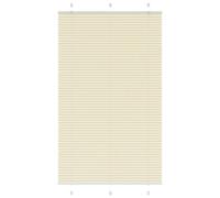 Vidaxl Store Plissé Crème 120x200cm Largeur Du Tissu 119,4cm Polyester