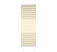 Vidaxl Store Plissé Crème 50x150 Cm Largeur Du Tissu 49,4 Cm Polyester