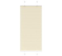 Vidaxl Store Plissé Crème 55x100 Cm Largeur Du Tissu 54,4 Cm Polyester