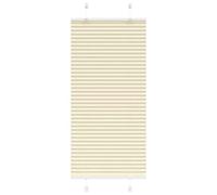 Vidaxl Store Plissé Crème 55x150 Cm Largeur Du Tissu 54,4 Cm Polyester